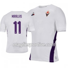 Completo Calcio ACF Fiorentina Kevin Mirallas 11 Divisa Trasferta 2018/2019